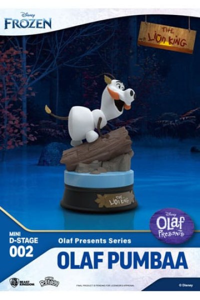 Olaf Pumba - La Reine des Neiges - Disney Mini D-Stage