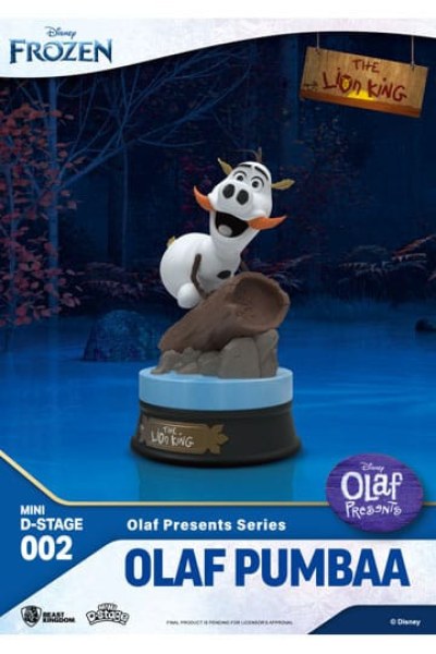 Olaf Pumba - La Reine des Neiges - Disney Mini D-Stage