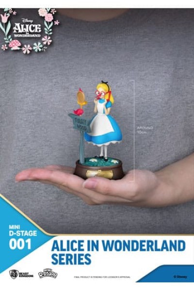Alice avec des lunettes - Alice au pays des merveilles - Disney Mini D-Stage