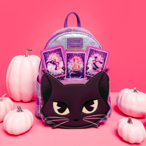 Mini sac à dos irisé Binx cartes de tarot Hocus Pocus - DISNEY LOUNGEFLY