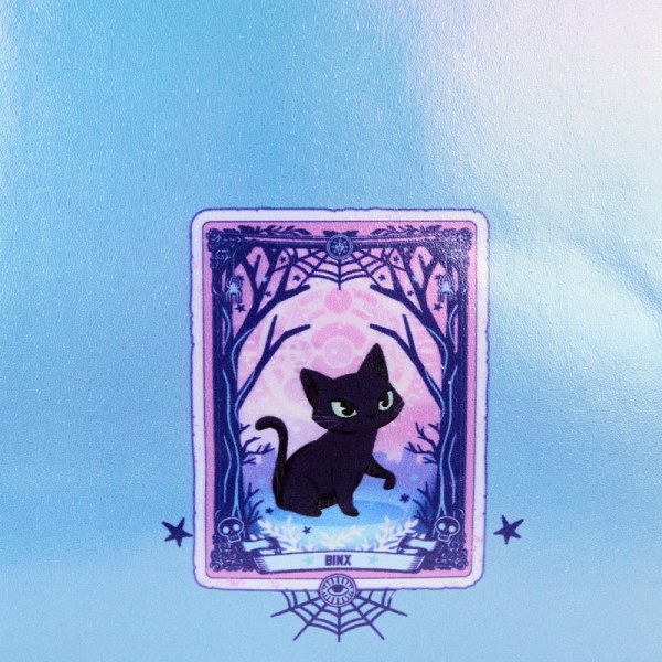 Mini sac à dos irisé Binx cartes de tarot Hocus Pocus - DISNEY LOUNGEFLY