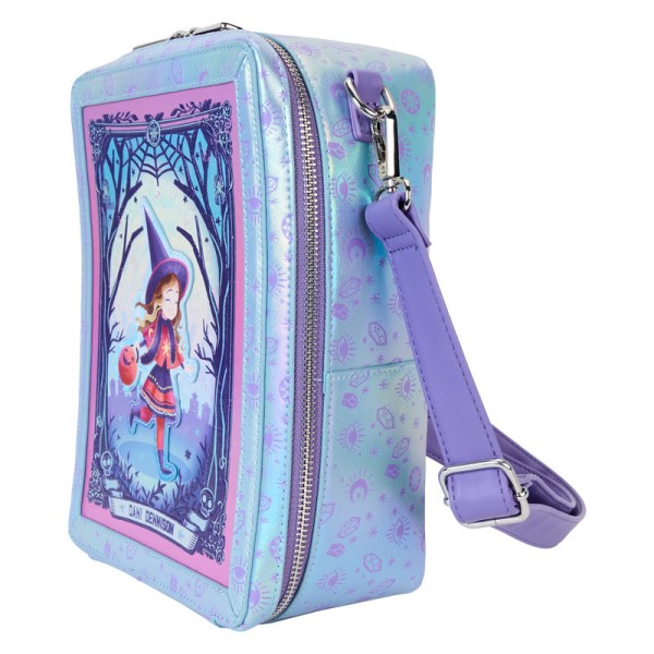 Sac à bandoulière irisé carte de tarot Hocus Pocus - DISNEY LOUNGEFLY