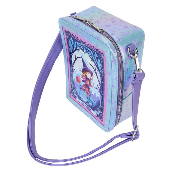 Sac à bandoulière irisé carte de tarot Hocus Pocus - DISNEY LOUNGEFLY