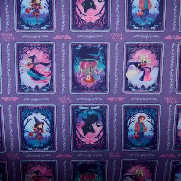 Sac à bandoulière irisé carte de tarot Hocus Pocus - DISNEY LOUNGEFLY