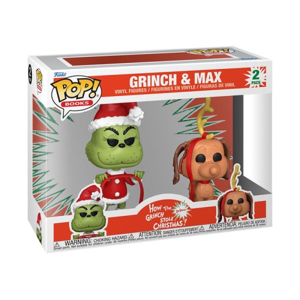 FUNKO POP ! 2 pack de 2 figurines- Le Grinch (Anniversaire)