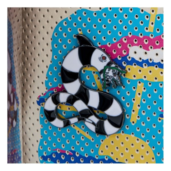 Mini sac à dos "Handbook for the recently Deceased Pin Trader" - Beetlejuice Loungefly