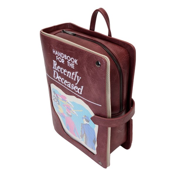 Mini sac à dos "Handbook for the recently Deceased Pin Trader" - Beetlejuice Loungefly