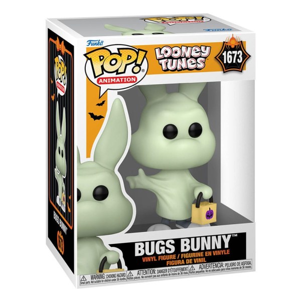 FUNKO POP! 1673 Bugs Bunny Halloween (Fantôme) - Looney Tunes