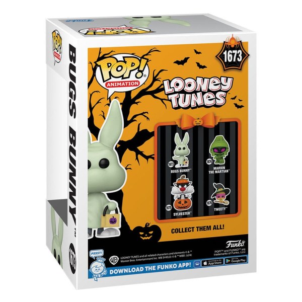 FUNKO POP! 1673 Bugs Bunny Halloween (Fantôme) - Looney Tunes