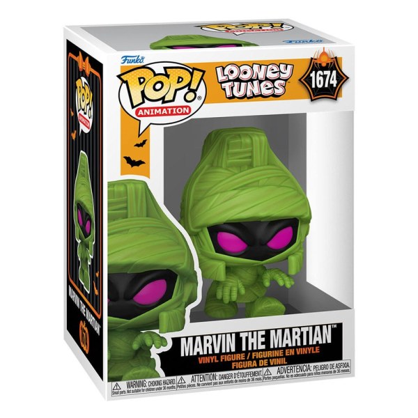 FUNKO POP! 1674 Halloween Marvin (Momie) - Looney Tunes