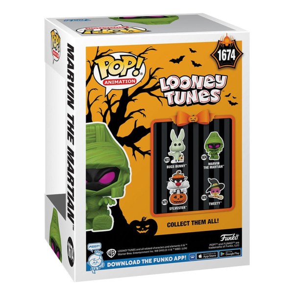 FUNKO POP! 1674 Halloween Marvin (Momie) - Looney Tunes