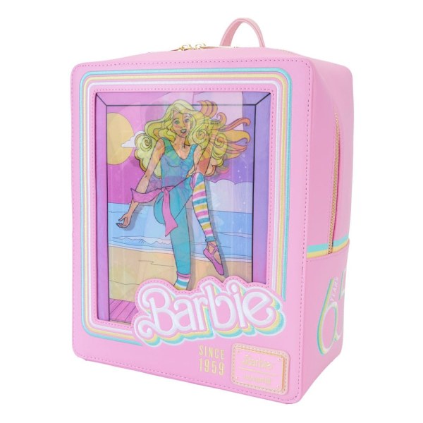 Mini sac à dos boite à poupée Barbie 65e anniversaire - Loungefly Barbie