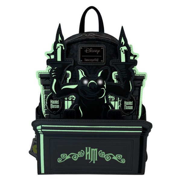 Mini sac à dos phosphorescent Gargouille le Manoir Hanté - DISNEY LOUNGEFLY