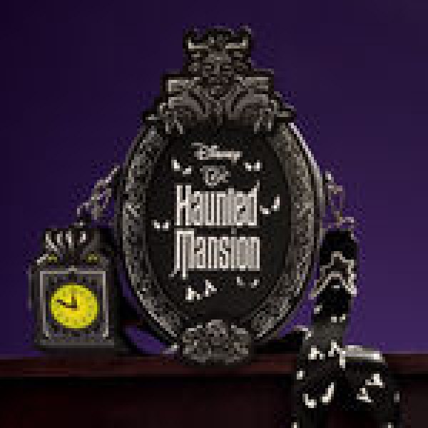 Sac à bandoulière phosphorescent avec porte-monnaie le Manoir Hanté - DISNEY LOUNGEFLY