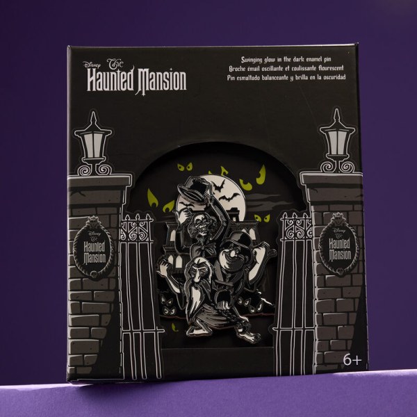 Pin coffret collector phosphorescent fantômes auto-stoppeurs le Manoir Hanté - DISNEY LOUNGEFLY