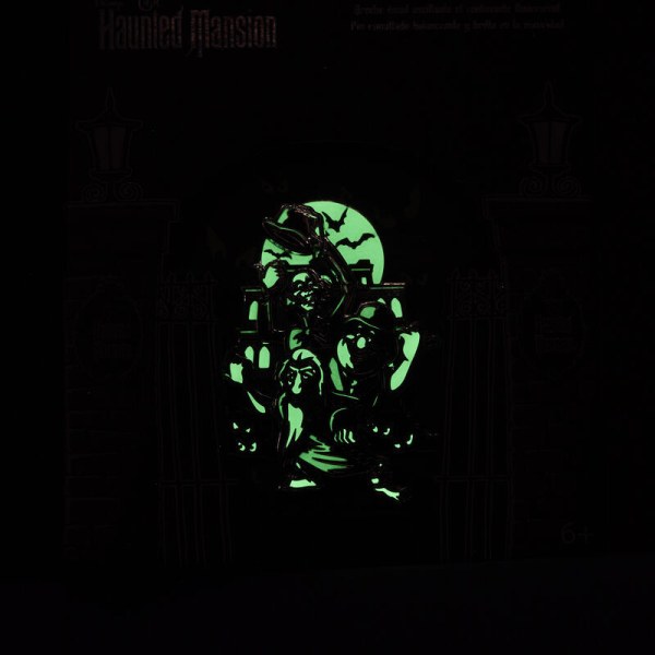 Pin coffret collector phosphorescent fantômes auto-stoppeurs le Manoir Hanté - DISNEY LOUNGEFLY