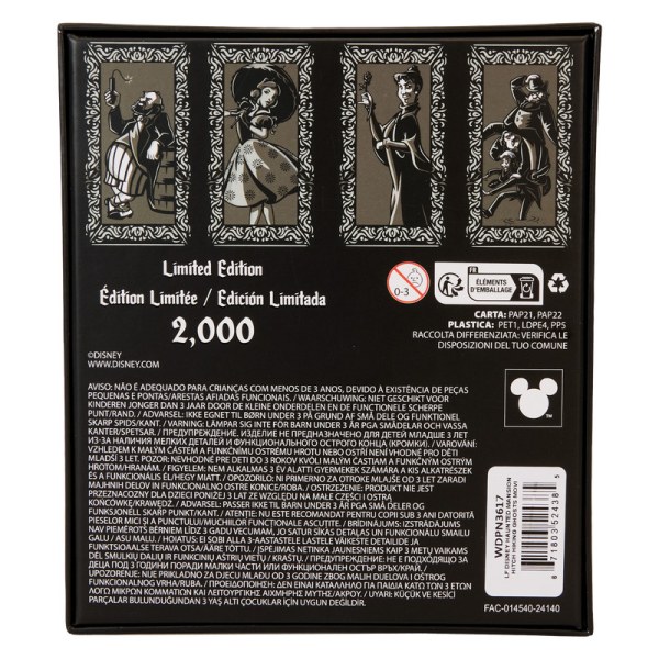 Pin coffret collector phosphorescent fantômes auto-stoppeurs le Manoir Hanté - DISNEY LOUNGEFLY