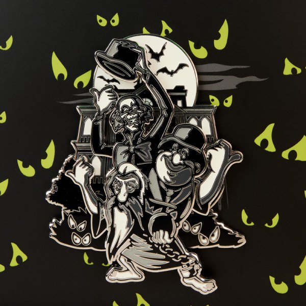 Pin coffret collector phosphorescent fantômes auto-stoppeurs le Manoir Hanté - DISNEY LOUNGEFLY