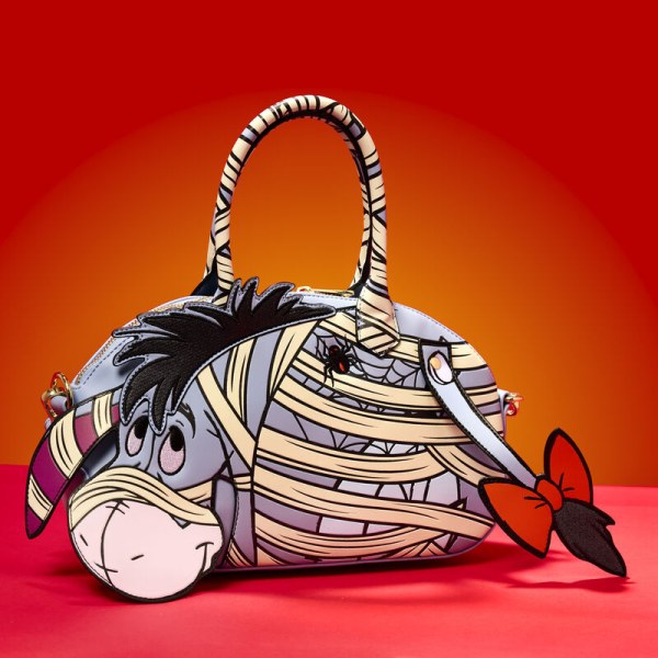Sac à bandoulière phosphorescent Bourriquet costume de Momie Winnie l'Ourson- DISNEY LOUNGEFLY