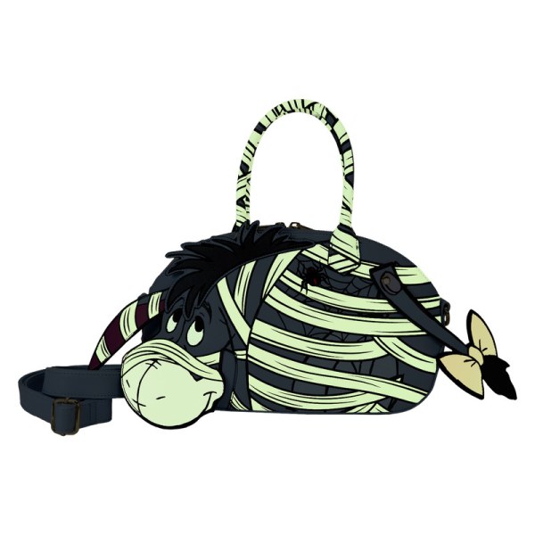 Sac à bandoulière phosphorescent Bourriquet costume de Momie Winnie l'Ourson- DISNEY LOUNGEFLY