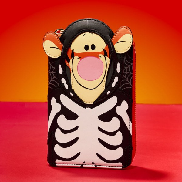 Portefeuille phosphorescent Tigrou costume de squelette Winnie L'ourson - DISNEY LOUNGEFLY