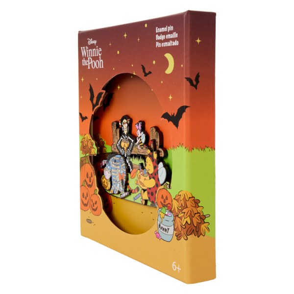 Pin coffret collector Winnie l'Ourson et ses amis, un bonbon ou un sort - DISNEY LOUNGEFLY
