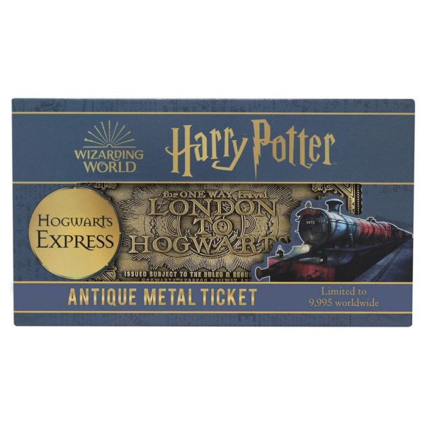 Billet de train Poudlard en édition limitée - Harry Potter