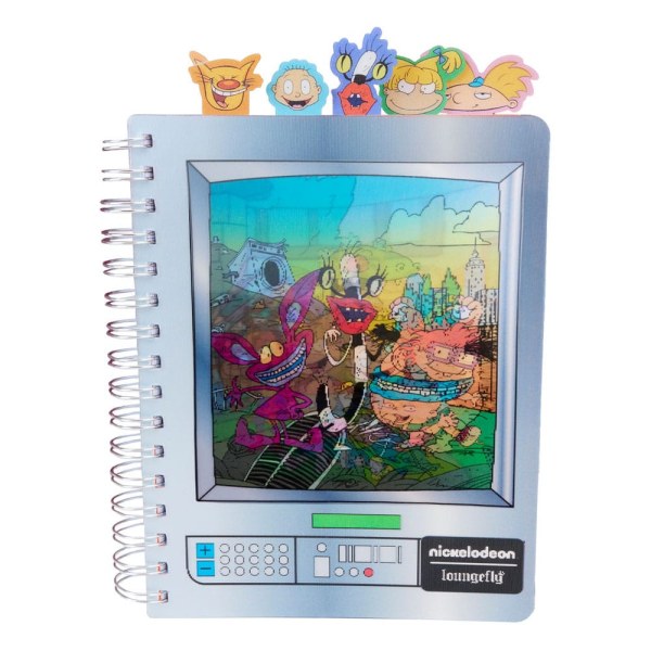 Carnet de notes rétro TV - Loungefly Nickelodeon