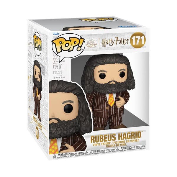 FUNKO POP! 171 super taille Hagrid en tenue fourrure d'animal  - Harry Potter