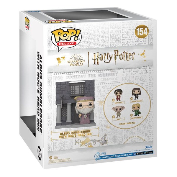 FUNKO POP! Deluxe 154 Dumbledore à la tête de sanglier, Pré-au-Lard - Harry Potter et la Chambre des Secrets Anniversaire