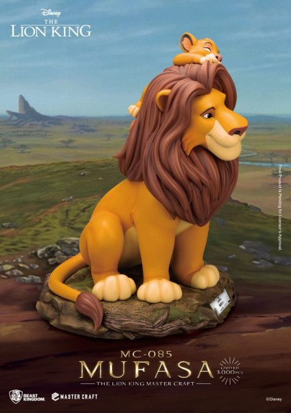 Mufasa Le Roi Lion - Disney Mastercraft