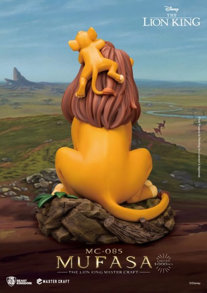 Mufasa Le Roi Lion - Disney Mastercraft