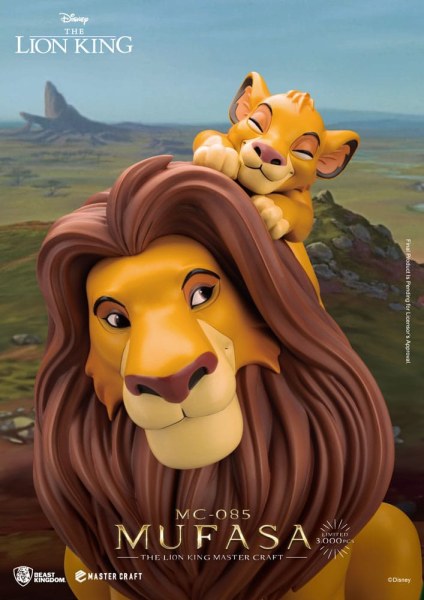 Mufasa Le Roi Lion - Disney Mastercraft