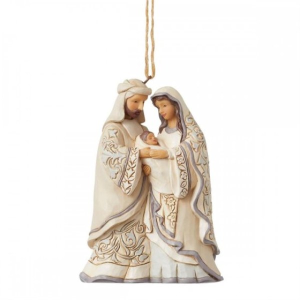 Suspension Sainte Famille White Woodland - JIM SHORE HEARTWOOD CREEK