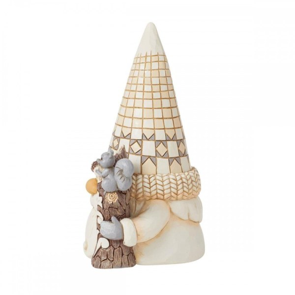 Figurine gnome bûcheron White Woodland - JIM SHORE HEARTWOOD CREEK