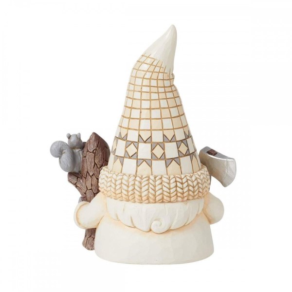 Figurine gnome bûcheron White Woodland - JIM SHORE HEARTWOOD CREEK