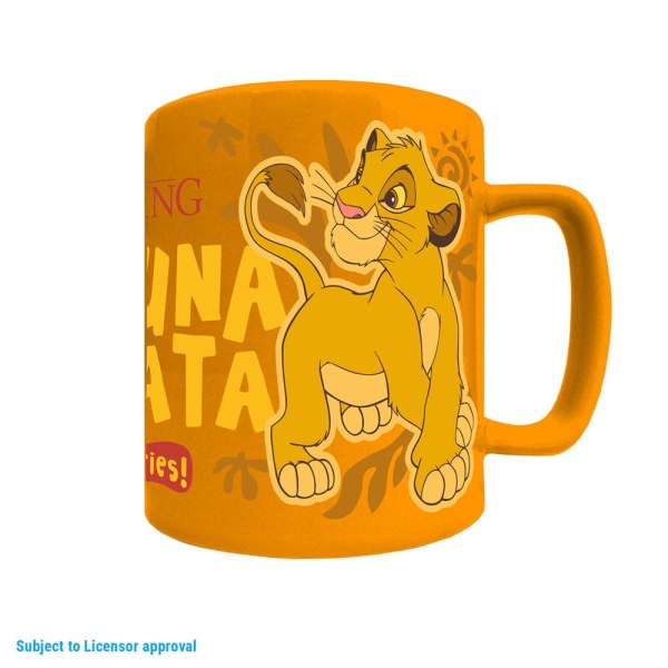 Mug Fuzzy Simba - Disney Le Roi Lion
