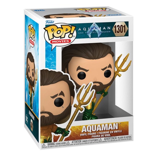FUNKO POP! 1301 Aquaman et le Royaume Perdu - DC Studios