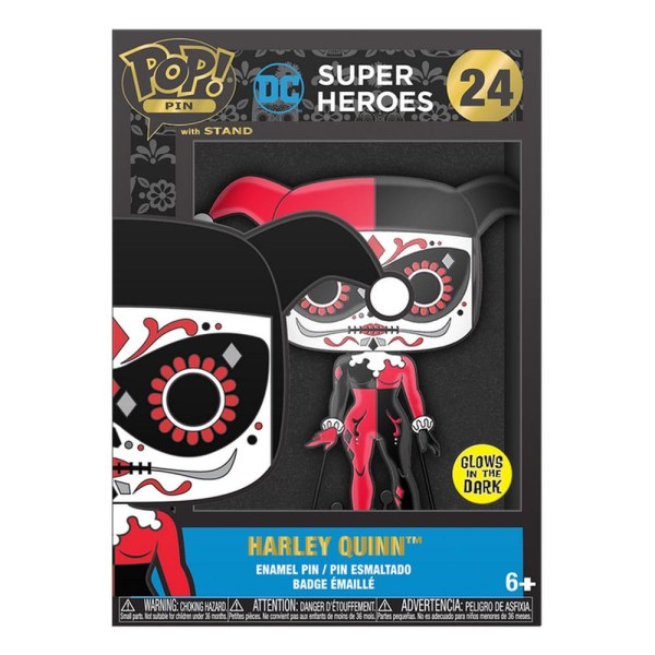 POP! Pin's Harley Quinn (brille dans le noir) - Loungefly DC Comics DOTD