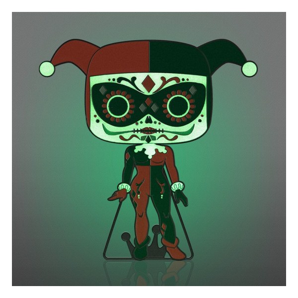 POP! Pin's Harley Quinn (brille dans le noir) - Loungefly DC Comics DOTD