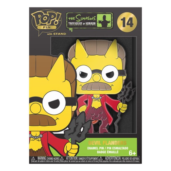 POP! Pin's Devil Flanders - Loungefly Simpsons Horreur