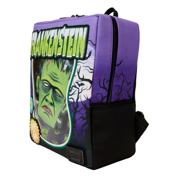 Mini sac à dos Frankenstein masque néon - Loungefly Universal Monsters