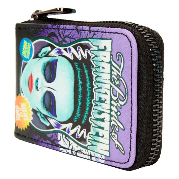 Portefeuille Epouse de Frankenstein masque néon - Loungefly Universal Monsters
