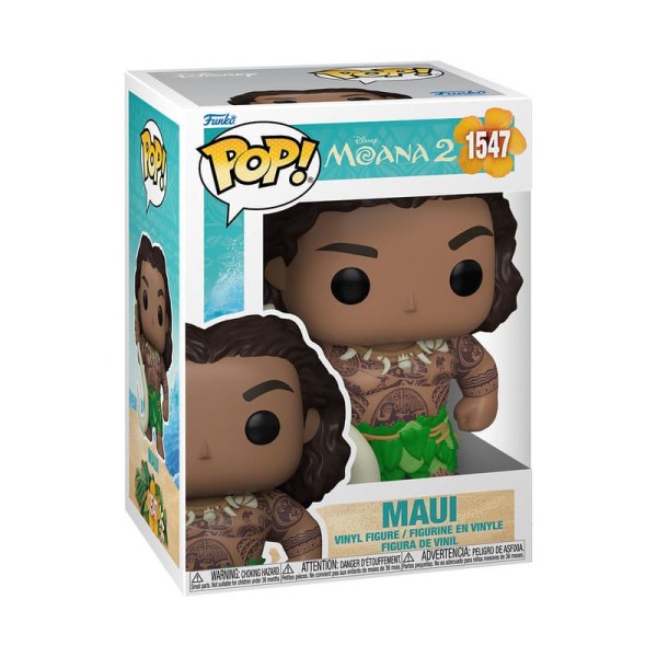 FUNKO POP! 1547 Maui avec hameçon - Disney Vaiana 2