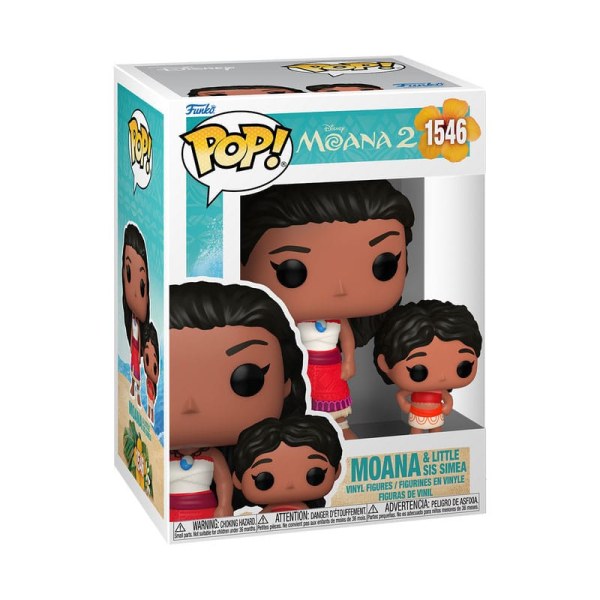FUNKO POP! 1546 Vaiana et sa petite sœur - Disney Vaiana 2