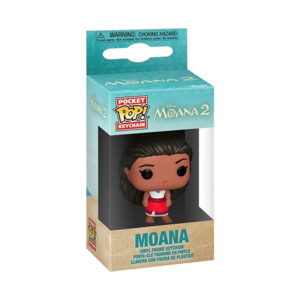 FUNKO POP! Porte-clés Vaiana en jupe rouge - Disney Vaiana 2