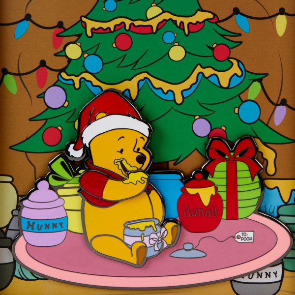 Pin's coffret collector Winnie L'ourson cadeau miel - DISNEY LOUNGEFLY Winnie L'ourson