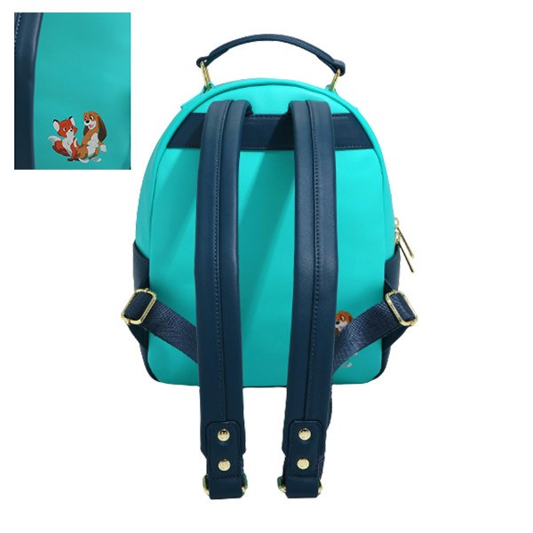 Mini sac à dos exclusif Rox et Rouky Forest - DISNEY LOUNGEFLY