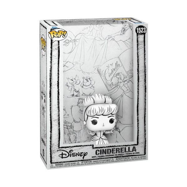 Figurine en vinyle Cendrillon POP! 1523 Comic Cover Sketched - Cendrillon 9 cm