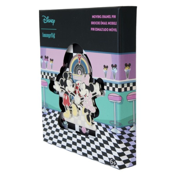 Pin's Mickey et Minnie soirée en amoureux Juke Box - Disney Mickey et Minnie